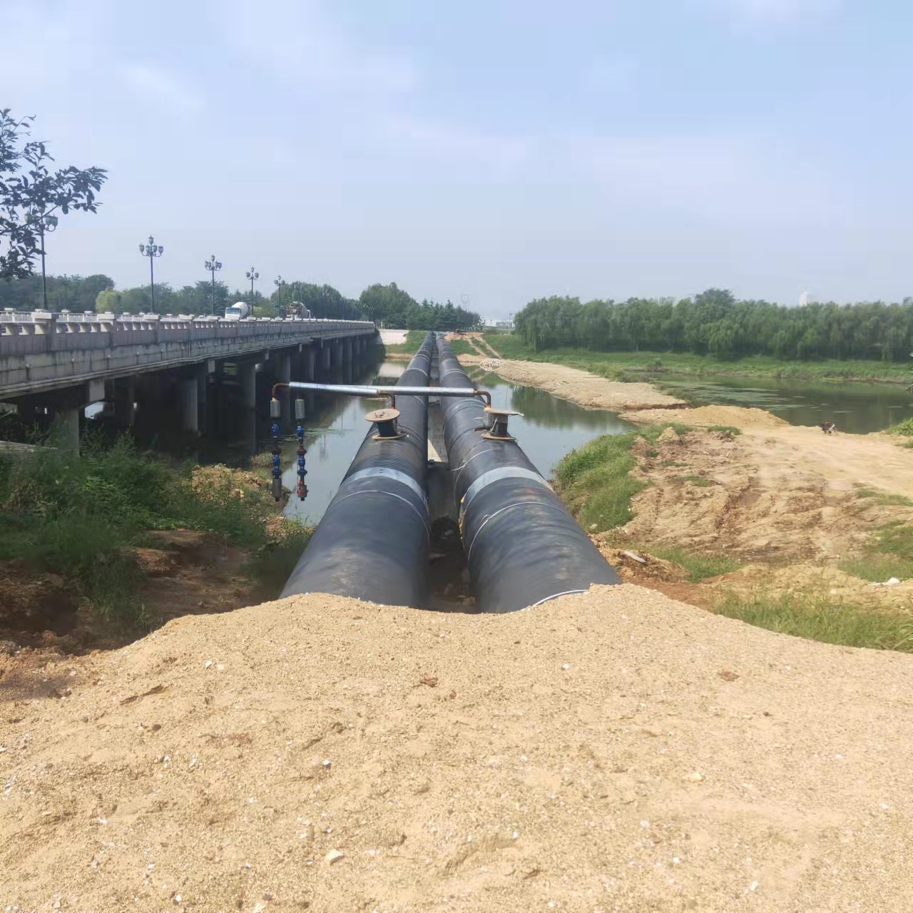 肥东热力管道铁渣内部除垢输油管道清洗